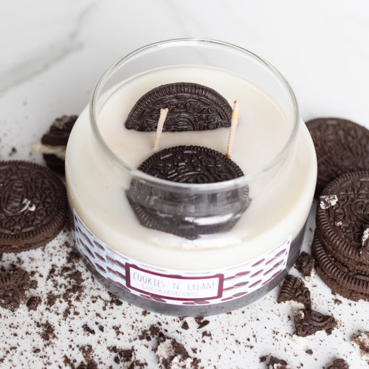 Cookies and Cream Candle