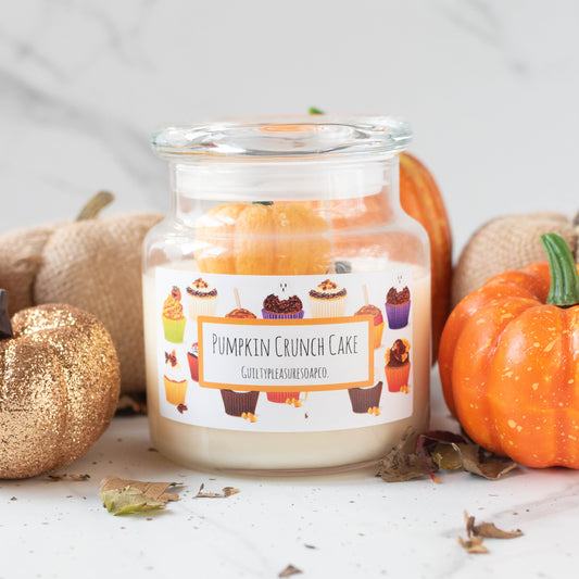 Pumpkin Crunch Cake Candle