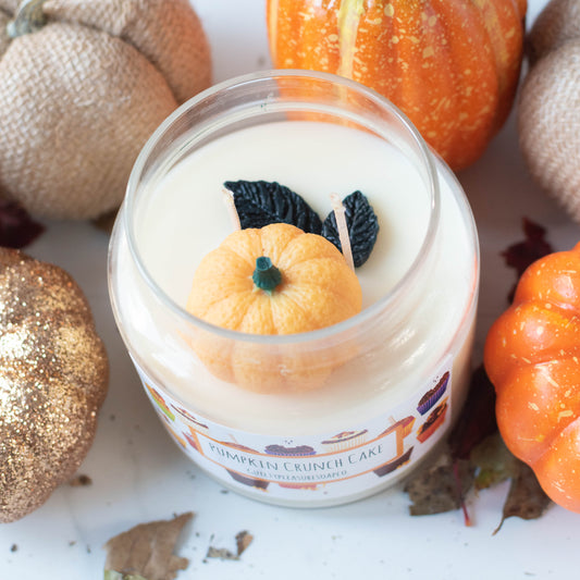 Pumpkin Crunch Cake Candle